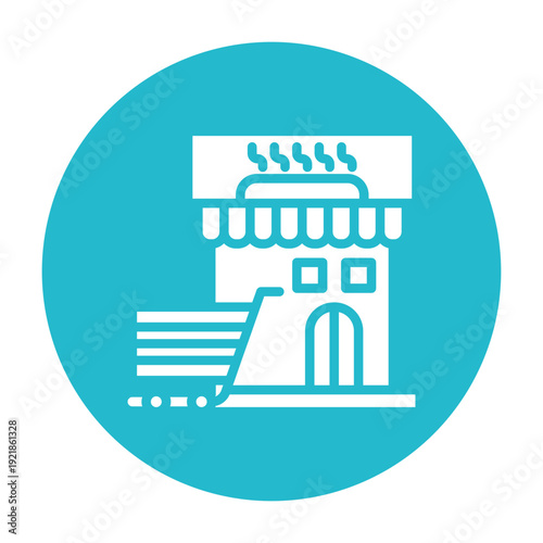Hypermarket Vector Icon