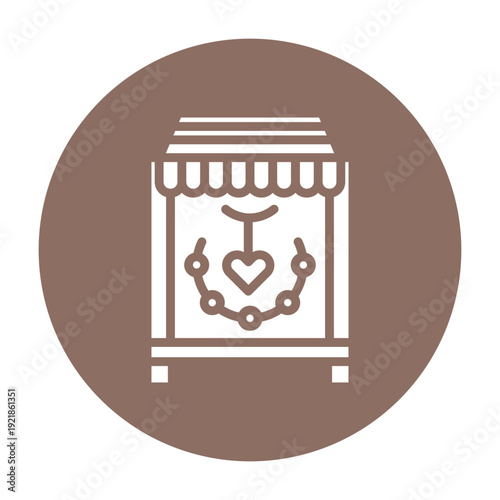 Jewelry Store Vector Icon