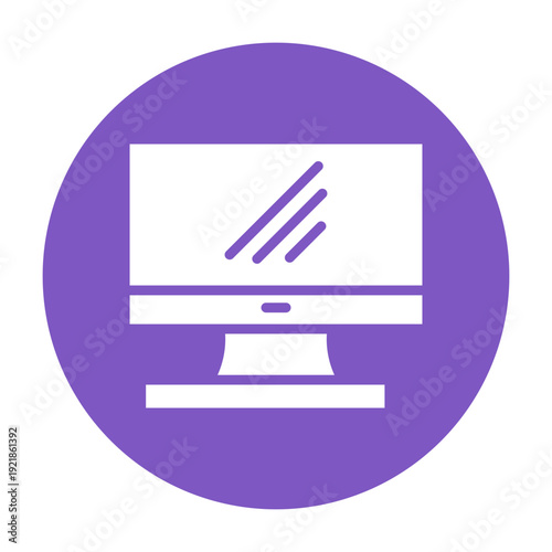 LED Display Vector Icon