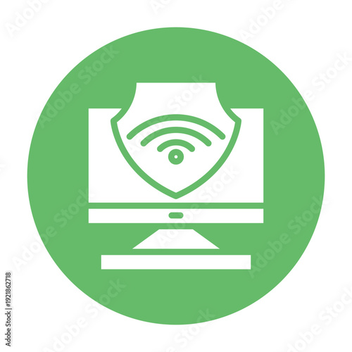 VPN Connection Vector Icon
