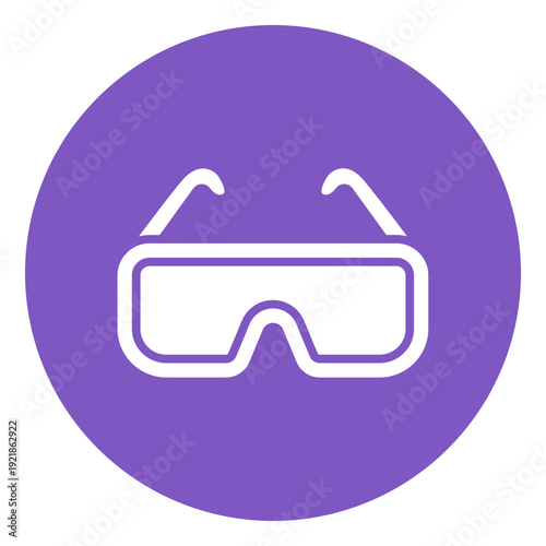 Protective Goggles Vector Icon