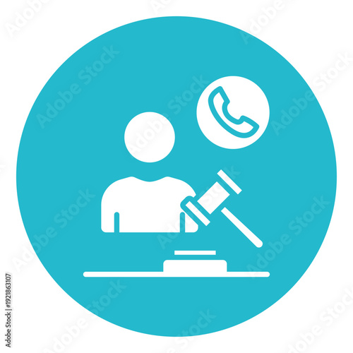 Absentee Bid Vector Icon