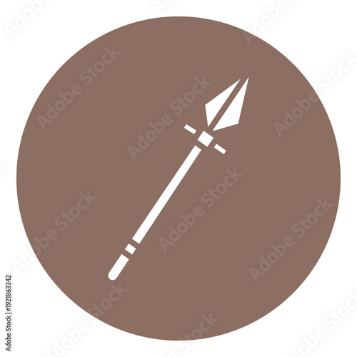 Viking Spear Vector Icon