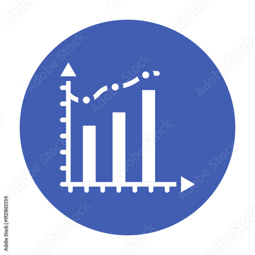 Histogram Vector Icon