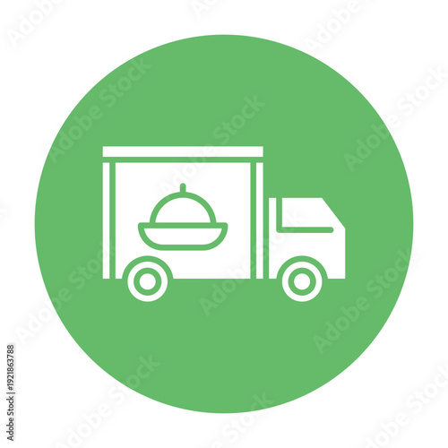 Food Delivery Vector Icon