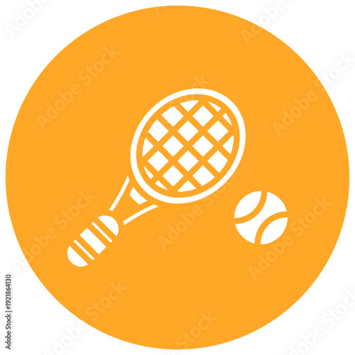 Tennis Racket Vector Icon