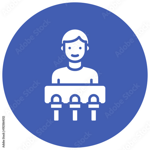 Press Conference Vector Icon
