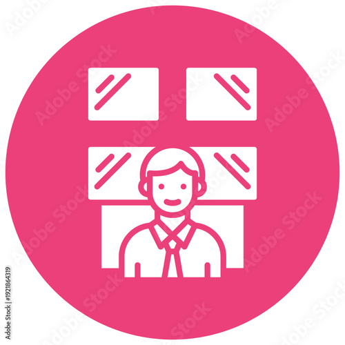 Newsroom Vector Icon