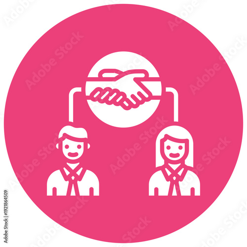 Conflict Resolution Vector Icon