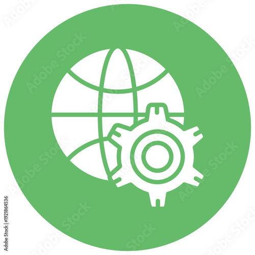 Network Optimization Vector Icon