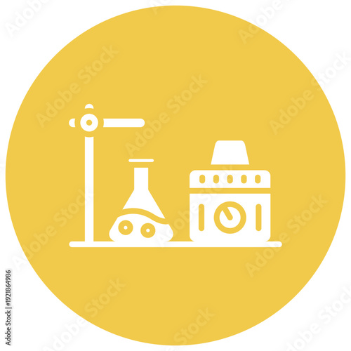 Lab Vacuum Vector Icon