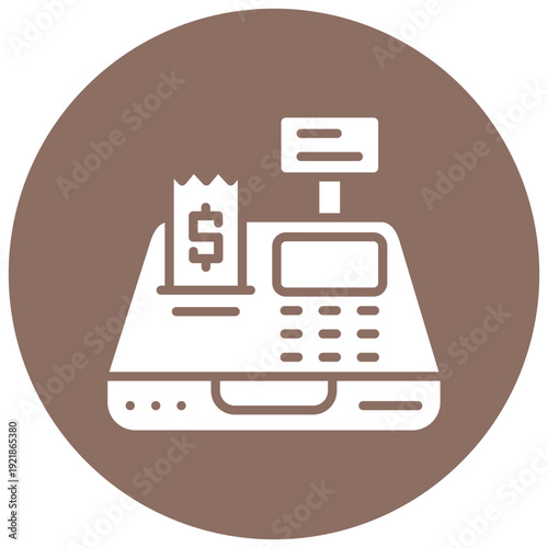 Cash Machine Vector Icon