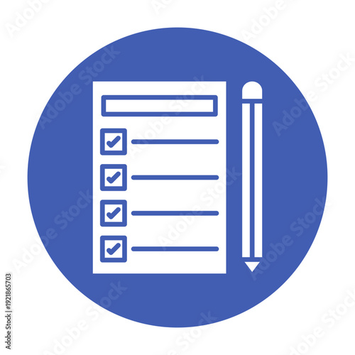 Application Form Vector Icon