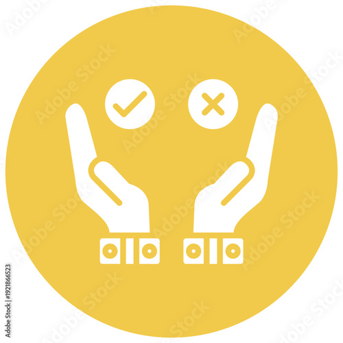 Decisiveness Vector Icon