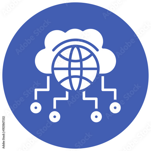 Network Congestion Vector Icon