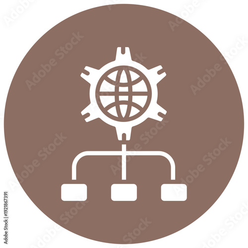 Network Development Vector Icon