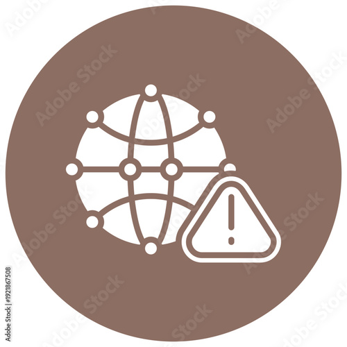 Network Troubleshooting Vector Icon