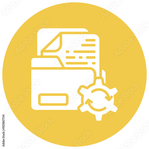 Process Documentation Vector Icon