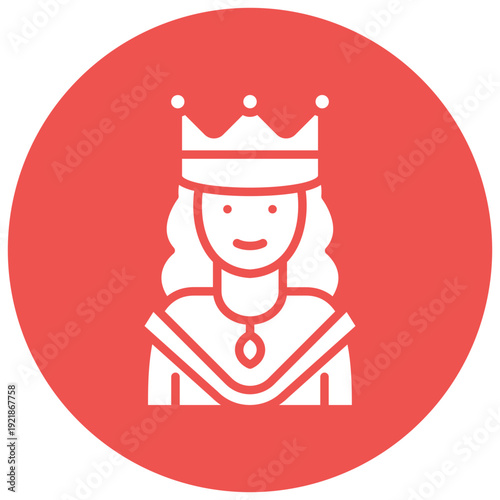 Queen Vector Icon