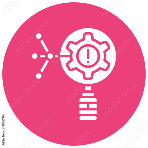 Root Cause Analysis Vector Icon