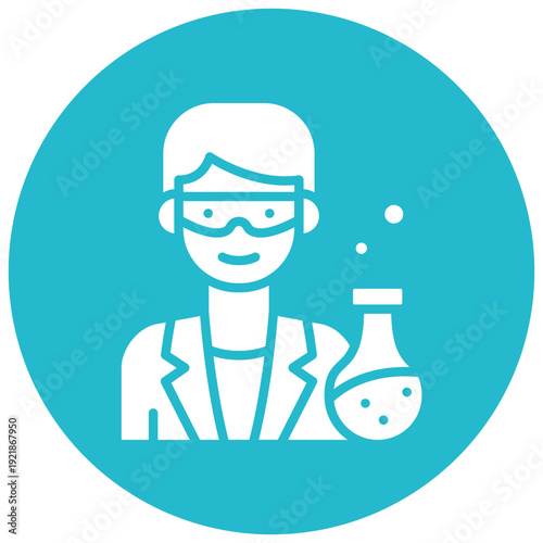 Scientist Vector Icon