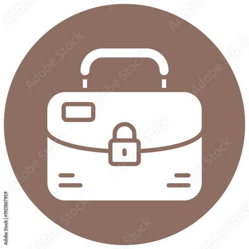 Secret Briefcase Vector Icon