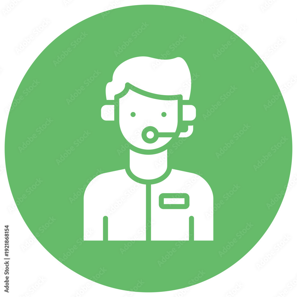 Obraz premium Support Vector Icon