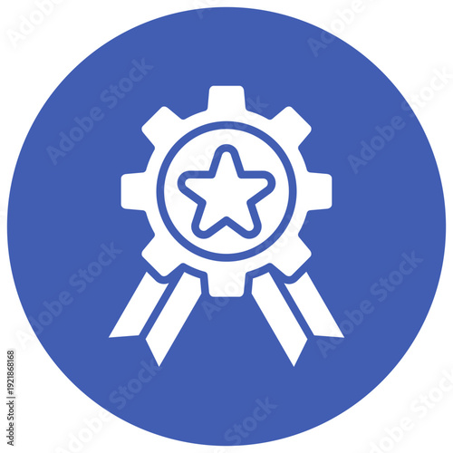 Tainted Badge Vector Icon