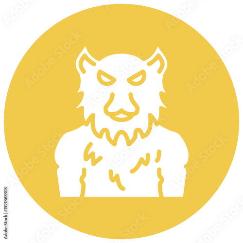 Werewolf Vector Icon