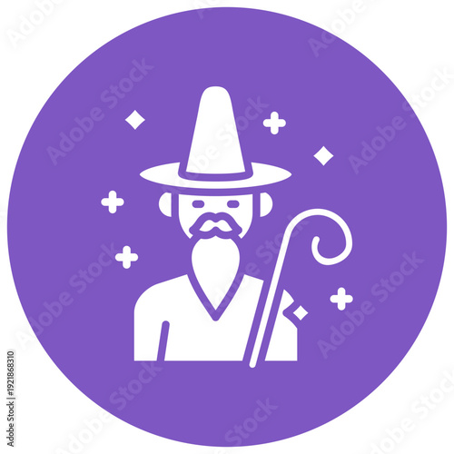 Wizard Vector Icon