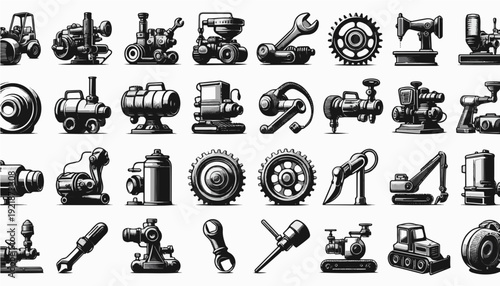 vector set of cactus