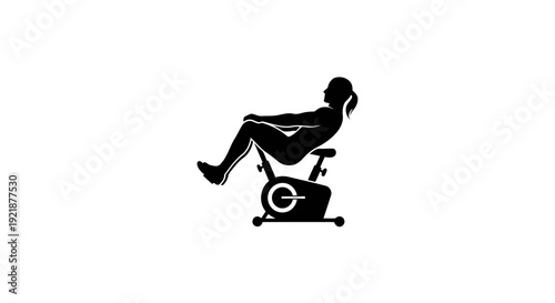 Cartoon-style Man Sitting Relaxedly on Chair with Legs Crossed