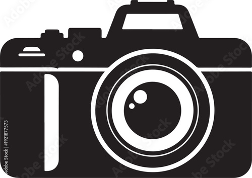 Camera icon set. photo camera in flat style symbol. photography camera line art signs, vector illustration