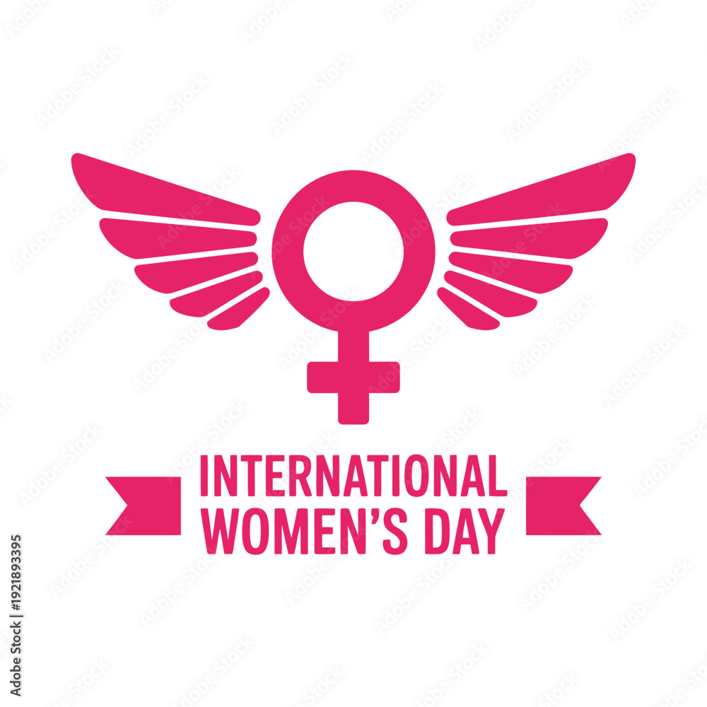 Obraz premium Celebrating international women's day with empowerment and love for all women around the world