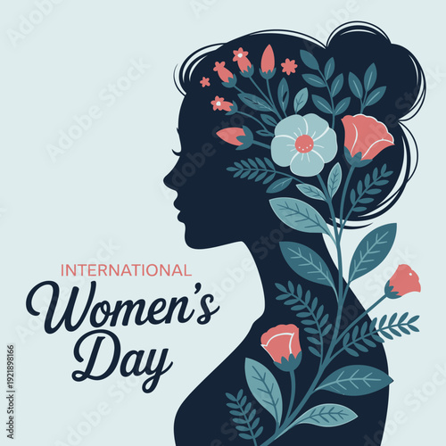 Celebrating international women's day with floral elegance and cultural harmony