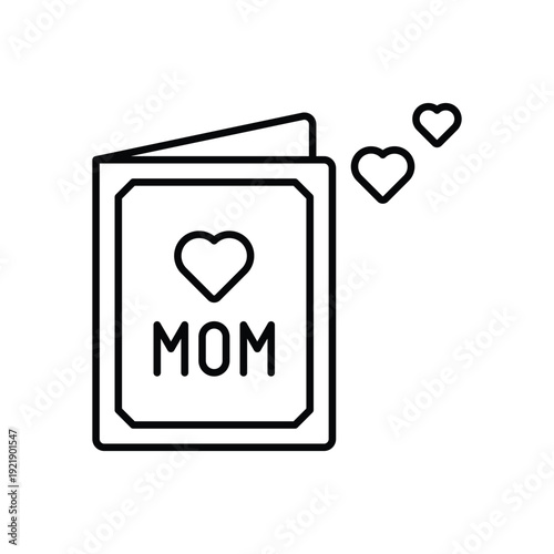 Wishing Card vector icon