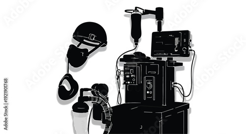 Advanced Medical Monitoring System - Anesthesia Machine and Hospital Equipment