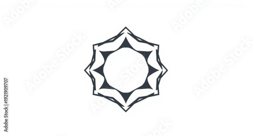 A vintage heraldic emblem featuring a gold star shaped ornament and crown set within a silver frame on an abstract vector background with a decorative ribbon banner and shield insignia