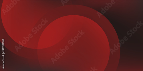 Circle red black gradient red gradient transitions to black minimalist design for digital design background modern