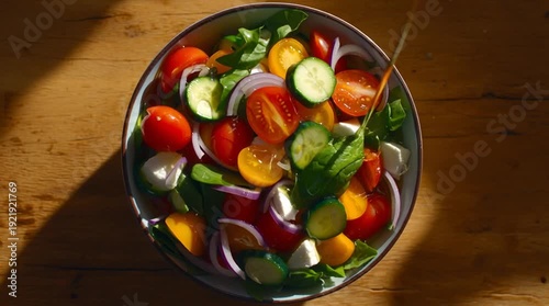salad with tomatoes