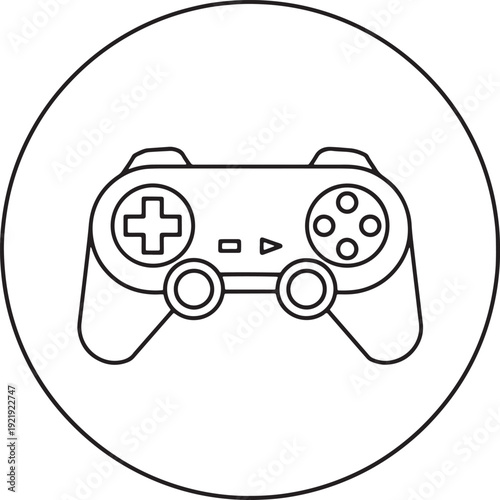 Video Game Controller Joystick Console.