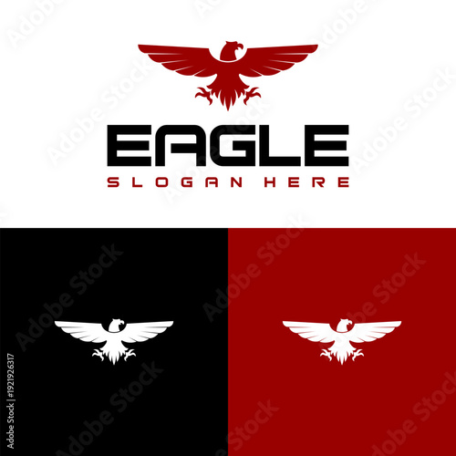 Mighty Eagle Logo Symbol of Strength and Integrity