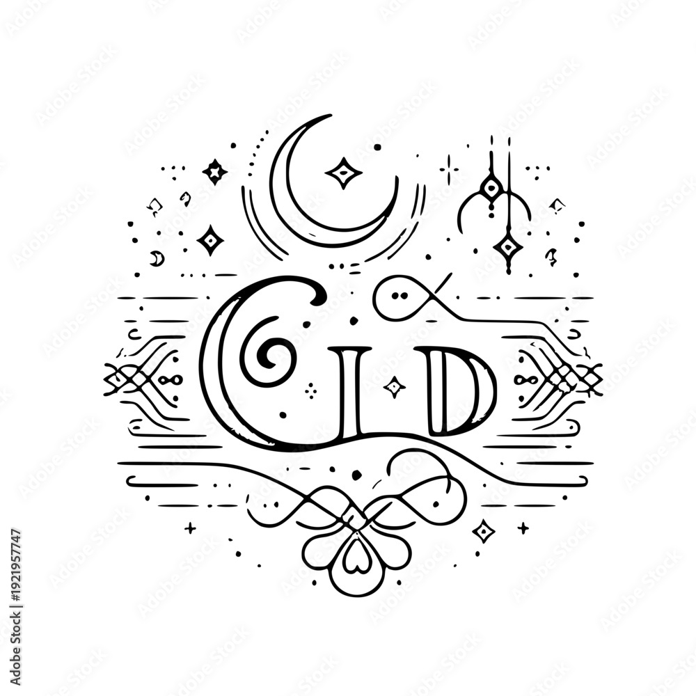 Fototapeta premium abstract floral design EID
