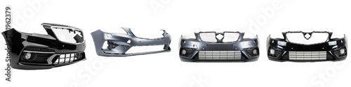 Valokuva Automotive Front and Rear Bumper Collection, Vehicle Exterior Body Guard and Fas