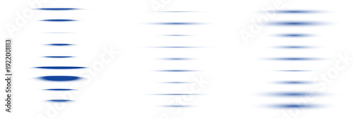 Blue futuristic digital data stream and fiber optic light effects for technology background