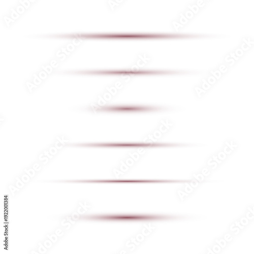 Dark Red Cinematic Shadow Dividers for Horror Movie Poster Design and Minimalist UI