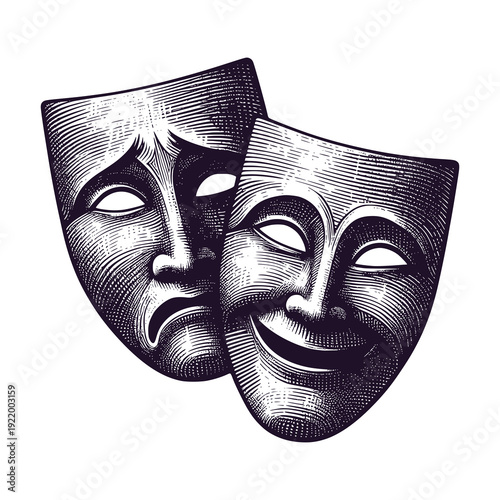 comedy and tragedy mask