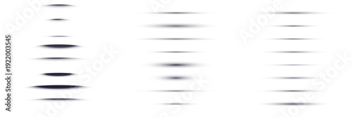 Realistic horizontal shadow effects and page curl dividers for minimalist web UI design