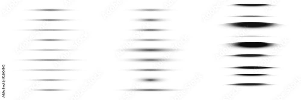 Obraz premium Set of Realistic Horizontal Drop Shadows and Page Dividers for Web and App UI Design