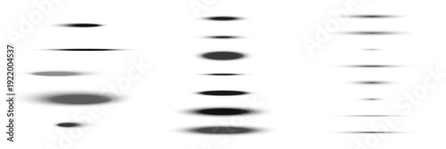 Realistic oval and linear drop shadows for e-commerce product mockups and minimalist UI design